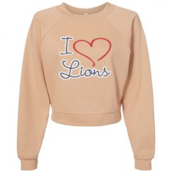 Women's Raglan Pullover Fleece