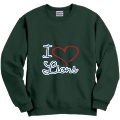 Unisex Film and Foil Crewneck Sweatshirt