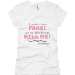 Ladies Slim Fit Basic Promo Jersey Tee