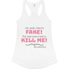 Ladies Slim Fit Racerback Tank Top