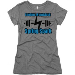 Ladies Slim Fit Super Soft Triblend Tee