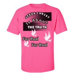 Unisex Ultra Cotton Safety Neon Crewneck Tee