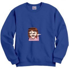 Unisex Film and Foil Crewneck Sweatshirt