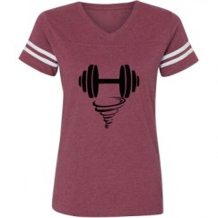 Ladies Relaxed Fit Vintage Sports Tee
