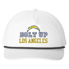 Snapback Five-Panel Rope Hat