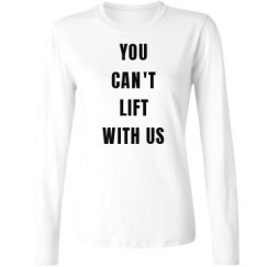 Ladies Relaxed Fit Basic Long Sleeve Tee