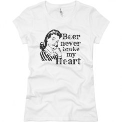 Ladies Slim Fit Basic Promo Jersey Tee