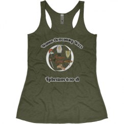 Ladies Slim Fit Super Soft Racerback Triblend Tank