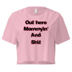 Ladies Festival Cali Crop Top Tee