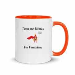 11oz Ceramic Mug with Color Inside