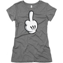 Ladies Slim Fit Super Soft Triblend Tee