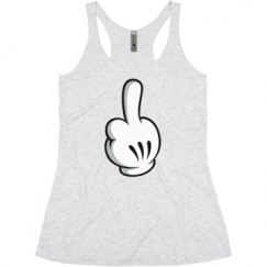 Ladies Slim Fit Super Soft Racerback Triblend Tank