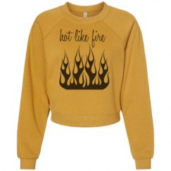 Women's Raglan Pullover Fleece