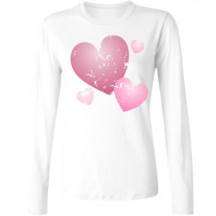 Ladies Relaxed Fit Basic Long Sleeve Tee