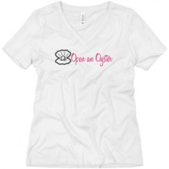 Ladies Relaxed Fit V-Neck Tee