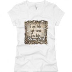 Ladies Slim Fit Basic Promo Jersey Tee