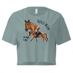 Ladies Festival Cali Crop Top Tee