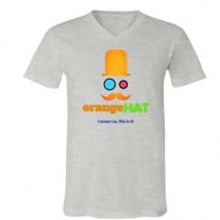 Unisex V-Neck Jersey Tee