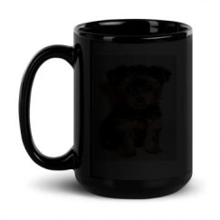 15oz Black Glossy Mug