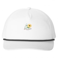 Snapback Five-Panel Rope Hat