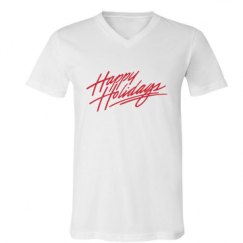 Unisex V-Neck Jersey Tee