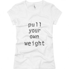 Ladies Slim Fit Basic Promo Jersey Tee