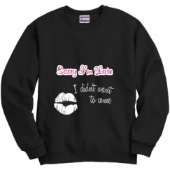 Unisex Film and Foil Crewneck Sweatshirt