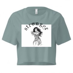 Ladies Festival Cali Crop Top Tee