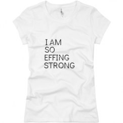 Ladies Slim Fit Basic Promo Jersey Tee