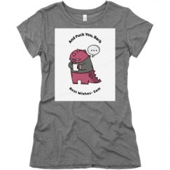 Ladies Slim Fit Super Soft Triblend Tee