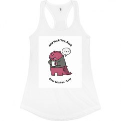 Ladies Slim Fit Racerback Tank Top