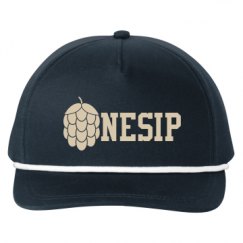 Snapback Five-Panel Rope Hat