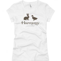 Ladies Slim Fit Basic Promo Jersey Tee