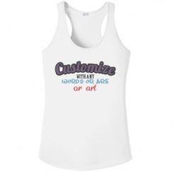 Ladies Athletic Performance Racerback Tank