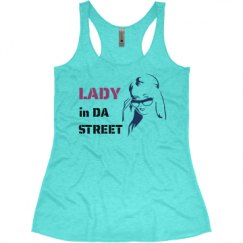 Ladies Slim Fit Super Soft Racerback Triblend Tank