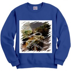 Unisex Film and Foil Crewneck Sweatshirt