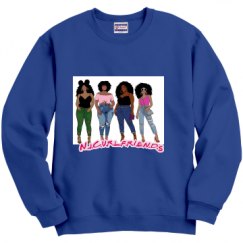 Unisex Film and Foil Crewneck Sweatshirt