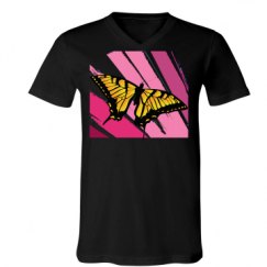 Unisex V-Neck Jersey Tee