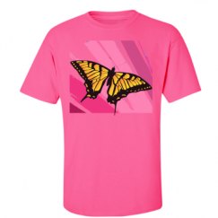 Unisex Ultra Cotton Safety Neon Crewneck Tee