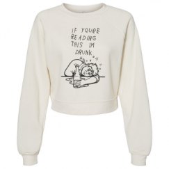 Women's Raglan Pullover Fleece