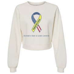 Women's Raglan Pullover Fleece