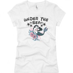 Ladies Slim Fit Basic Promo Jersey Tee