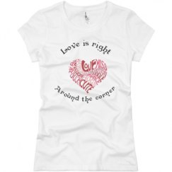 Ladies Slim Fit Basic Promo Jersey Tee