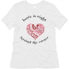 Ladies Relaxed Fit Super Soft Triblend Tee