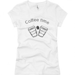 Ladies Slim Fit Basic Promo Jersey Tee