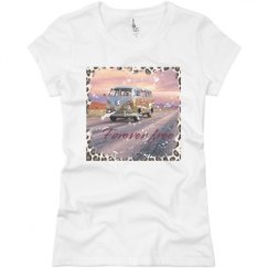 Ladies Slim Fit Basic Promo Jersey Tee