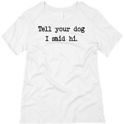 Ladies Relaxed Fit Tee