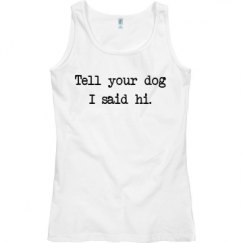 Ladies Semi-Fitted Tank