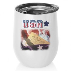 12oz Stainless Steel Stemless Wine Tumbler