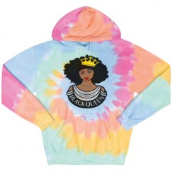 Unisex Tie-Dye Fleece Hoodie